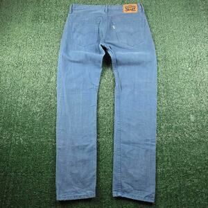 Levi's 508 Slim Tapered Blue Jeans Mens 31x32